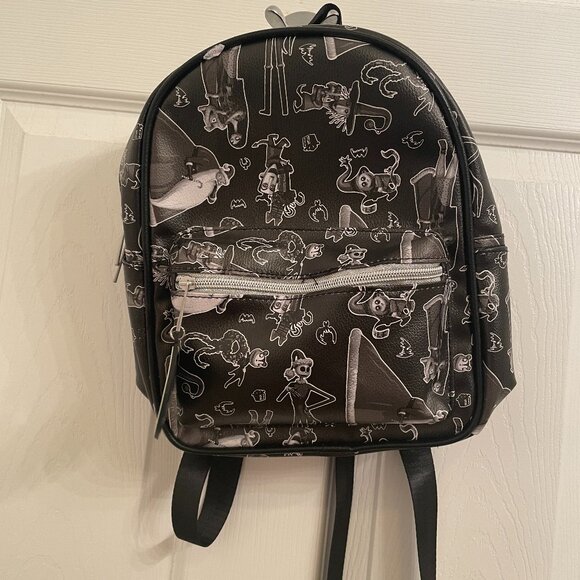 Disney Nightmare Before Christmas Mini Backpack 10 1/2" NEW with Tags - Picture 1 of 7